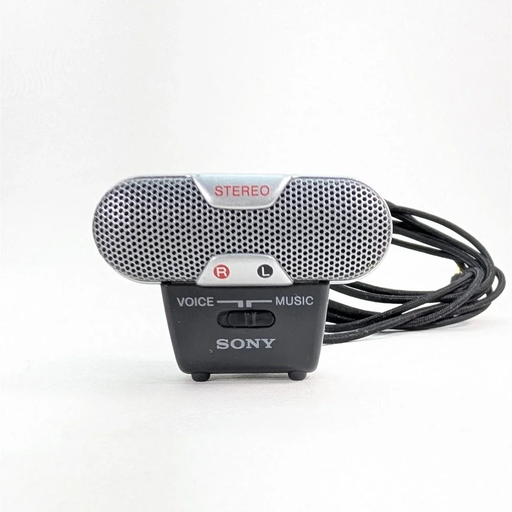 Sony ECM-719 Electret Condenser Stereo Microphone Voice‎ Music Made in Japan
